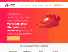 Tablet Screenshot of lavaprotocols.com